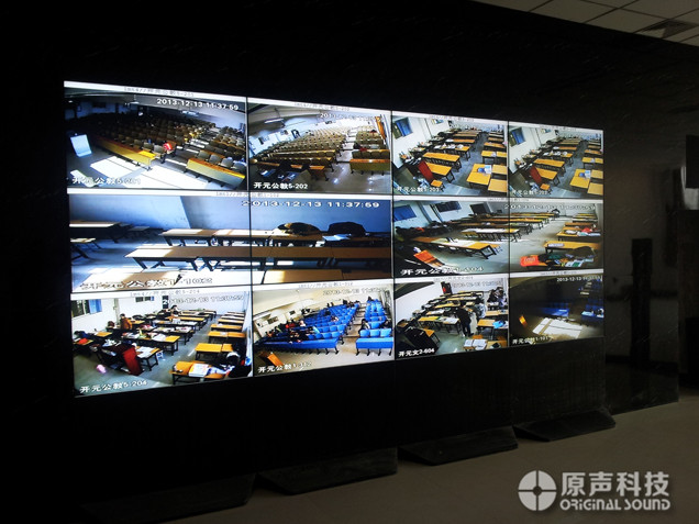 河南科技大學(xué)圖書館考試監(jiān)控大屏拼接項(xiàng)目